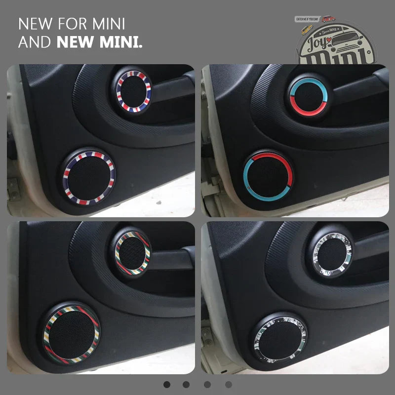 Car Speaker Cover Trim Sticker Door Horn Decoration