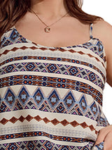 Womens Vintage Off Shoulder Sleeveless Boho Tanks and