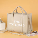 Women's Casual Tote Bag, Fashion PU Leather Shoulder