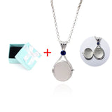 Fashionable H2O Mermaid Openable and Closable Pendant Necklace