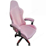 Solid Long Armrest Gaming Chair Cover Breathable Office