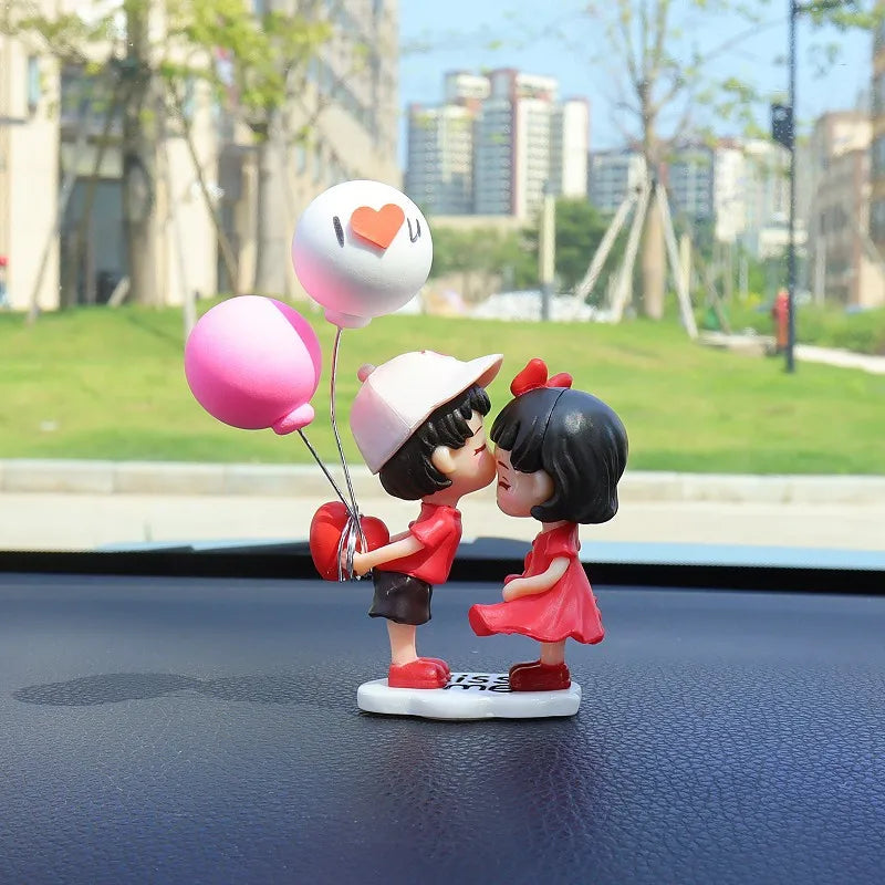Anime Couples For Car Ornament Model Cute Kiss