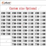 EPLUS Car Carbon Fiber Matte Muffler Tip Y