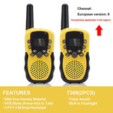 T388 Walkie Talkie Children Radio Receiver Walkie Talkie