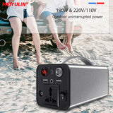 220V 180W Portable Power Station 45000mAh Emergency Charging