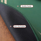 Deluxe Suede Texas Holdem Game Table Mat Nonslip