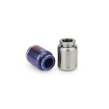 TC4 Titanium Alloy Bottle Shape Paracord Bead Necklace