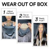 5x5 Hd Pre Cut Pre Plucked Lace Closure