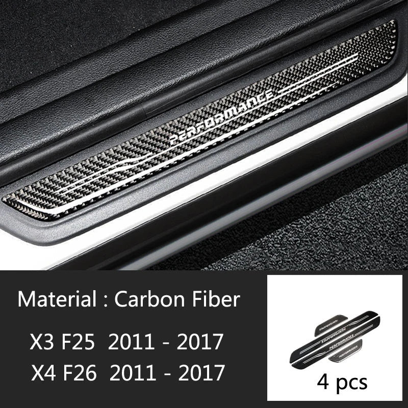 Accessories Door Sill Scuff Plate Guards Protector Sticker