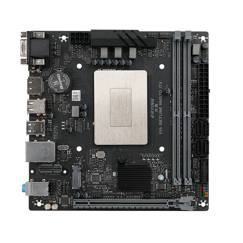 ERYING M-ITX DIY Desktops Motherboard Set with Onboard