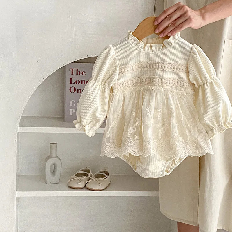 Spring Autumn New Infant Baby Girl Clothes Bodysuit