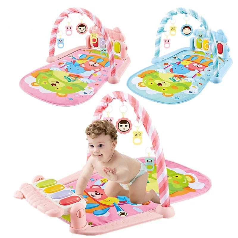 New Baby Gym Tapis Puzzles Mat Educational Rack