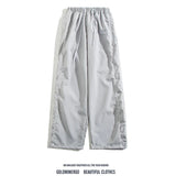 American Retro Striped Sweatpants Loose Men and Women