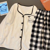 Pochacco Flannel Home Suit Coat Velvet Home Suit