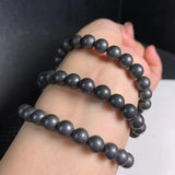 PANGEM-Wholesale 1pcs 100% Natural Russia Shungite Bracelet, Healing Stone