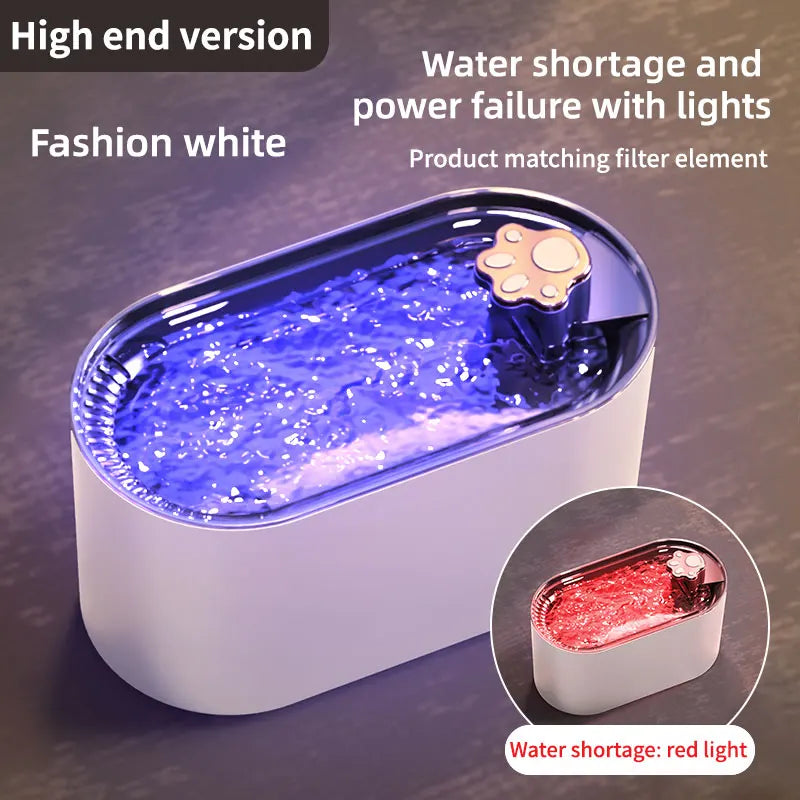 3L Automatic Pet Cat Drinking Fountain USB Dogs