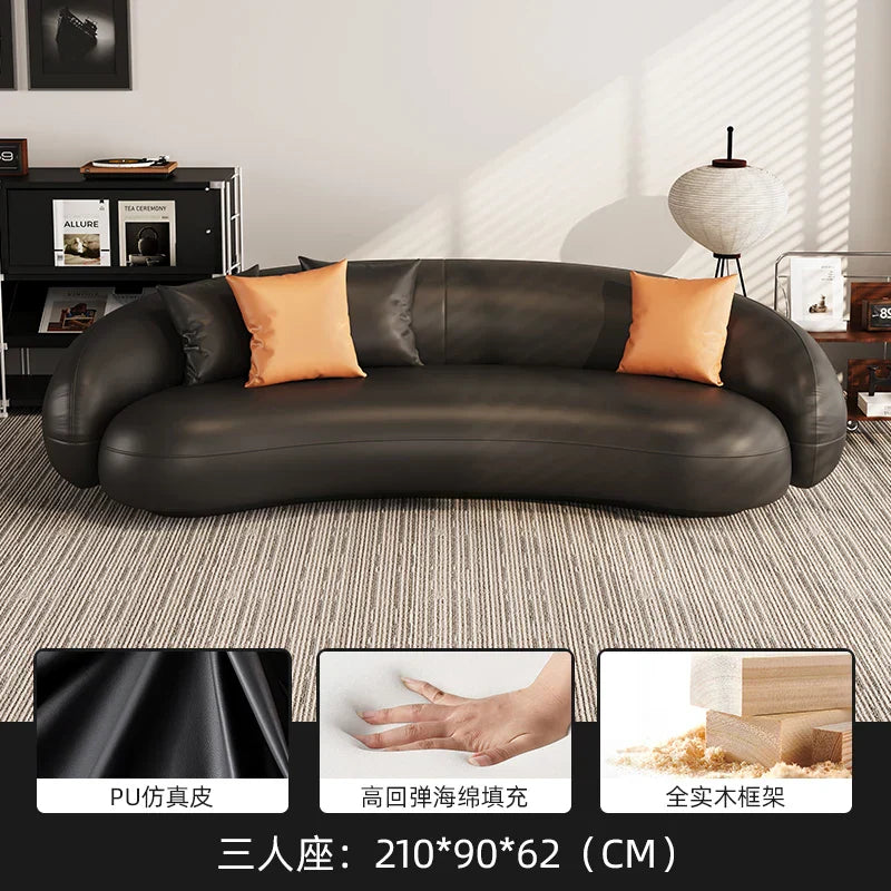 Lounge Modern Commercial Sofa European Wind Floor Minimalist