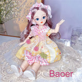 Attractive Eyes 1/6 Bjd Byte Dolls For Kid