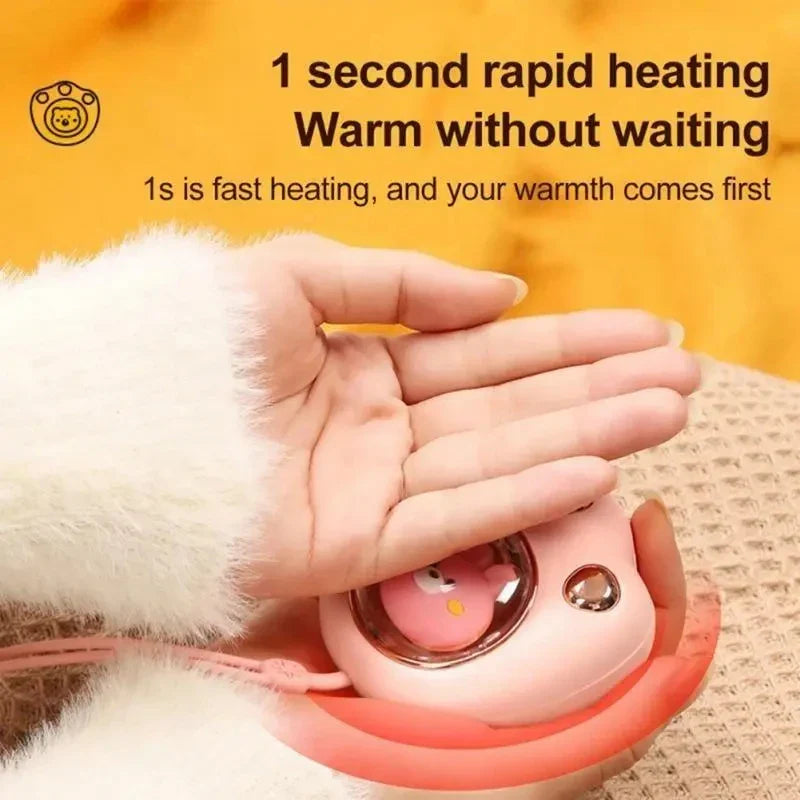 USB Rechargeable Hand Warmers Explosion-proof Cartoon Student Heaters