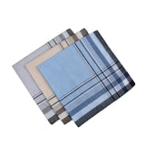 5PCS/lot Popular Square Handkerchief For Men Gentlemen stripe