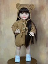 BZDOLL 55CM 22Inch Can Stand Reborn Baby Lifelike