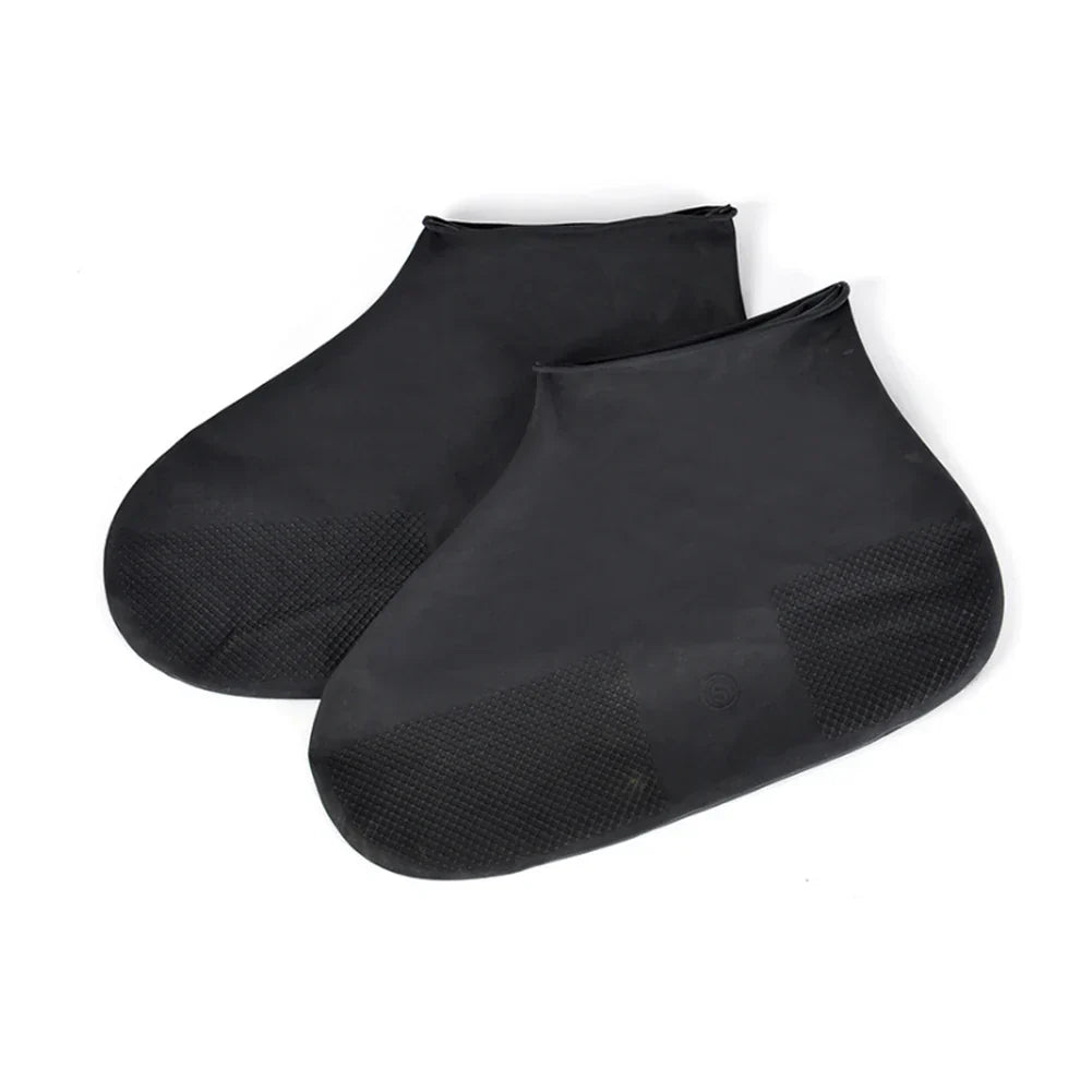 1Pair Waterproof Silicone Shoe Cover Nonslip Wearresistant Unisex