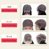 180% HD 13x6 Lace Front Human Hair Wigs