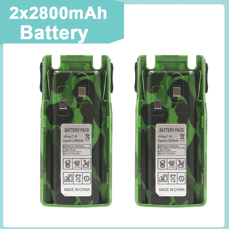 Baofeng UV-82 Battery 2800/3800/4200 mAh Enlarge for Walkie