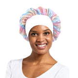 New Women's Laser Satin Bonnet Night Sleep Hat