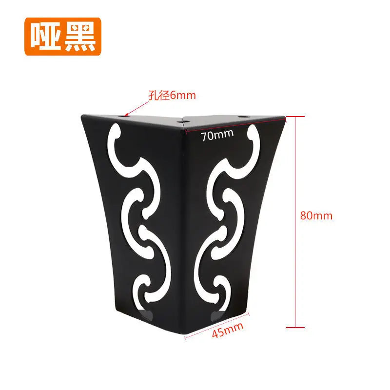 4pcs Metal Sofa Legs for Light Luxury Furniture