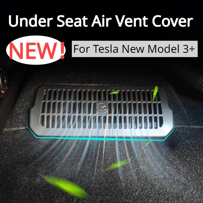 Under Seat Air Vent Cover For Tesla Model