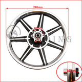 Motorcycle 14 inch aluminum alloy wheel 14x1.75 disc