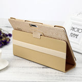 Silicone Shockproof Cover Universal Leather Stand Cover Case