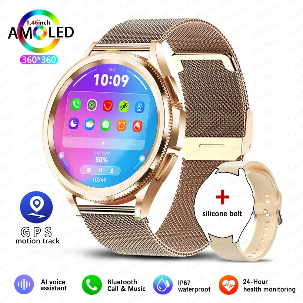 1.43 Inch 360 * 360 HD AMOLED Smartwatch