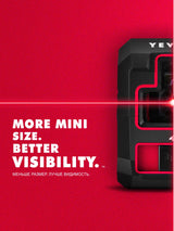 YEVOLT YVRLL4XS2/YVGLL4XS2 Red/Green Cross Line Laser Level 2-Line