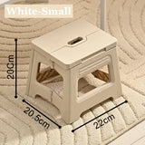 Plastic Folding Stool, Outdoor Foldable Beach Chair, Ultralight