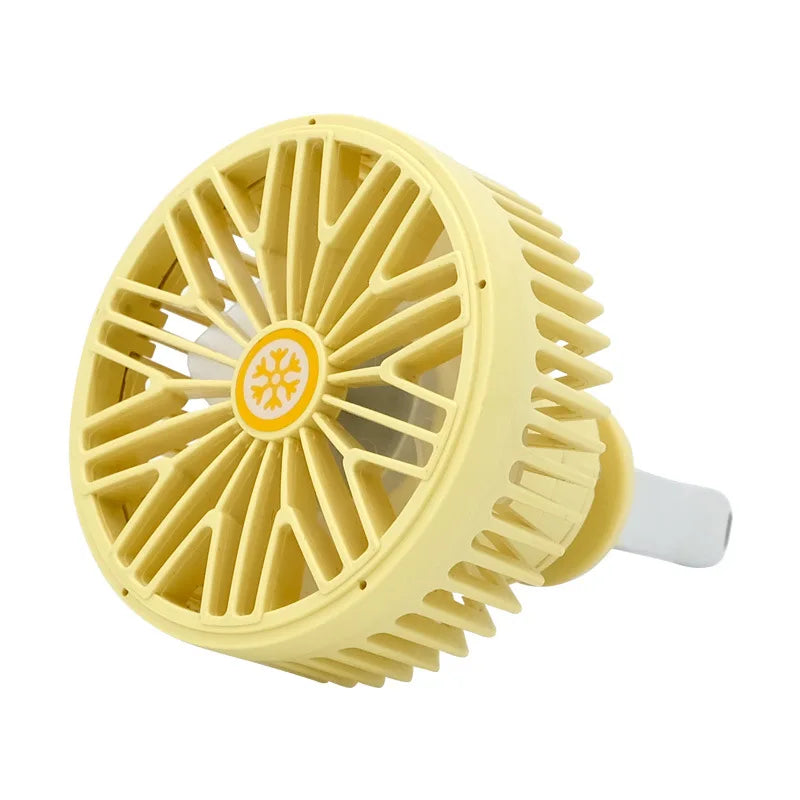 Car Fan USB Fan Air Outlet Lighting LED