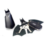 Anime Figure Batman Leather Key Chain Bruce Wayne