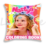 Cute Like Nastya Pillow Case Girls Pillowcase Sofa