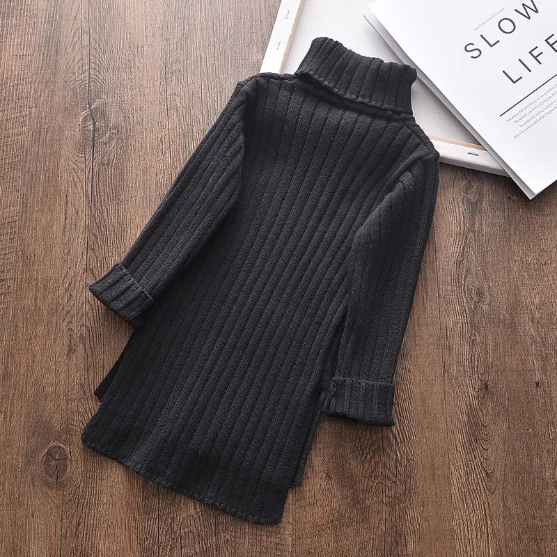 New Christmas Pure Color Fall Winter Boy Girl