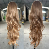 Gladys Weave Ponytail Extensions Synthetic Long 28 Inches