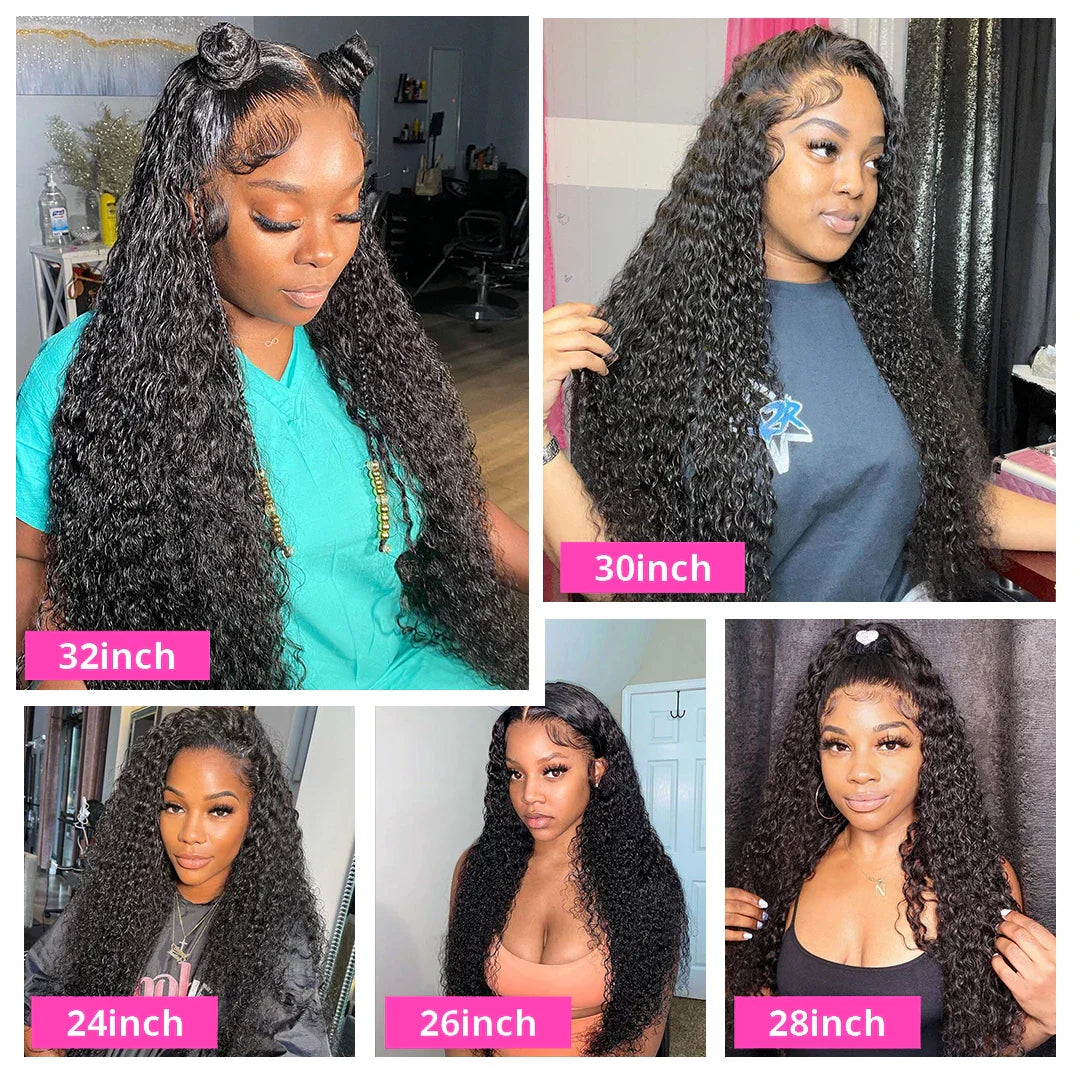 13x4 Hd Kinky Curly Lace Frontal Human Hair