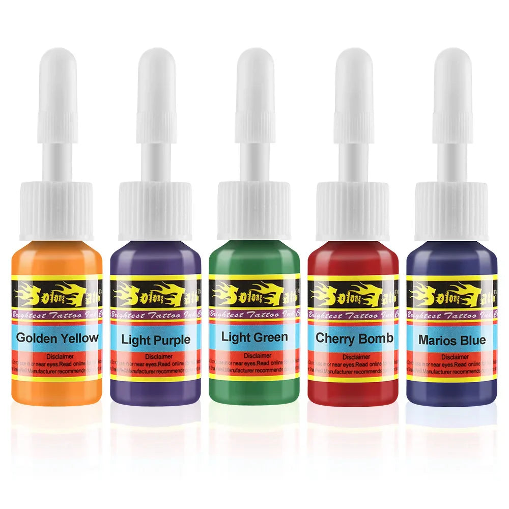 STIGMA 7 Colors 5ML/Bottle Professional Tattoo Pigment Ink