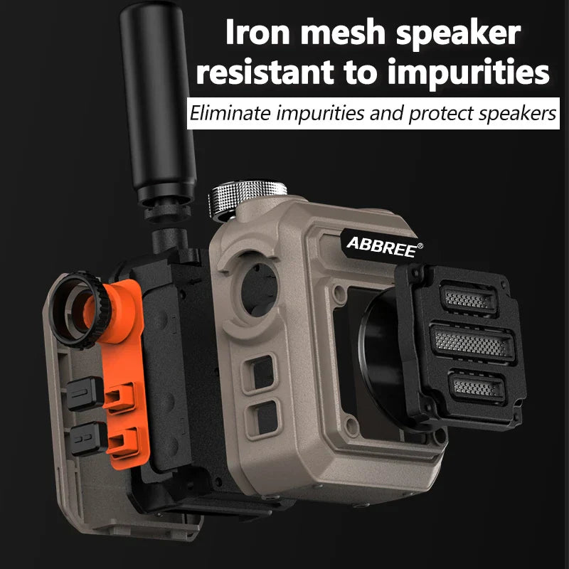 2PCS ABBREE AR-63 Mini Walkie talkie Wireless Copy