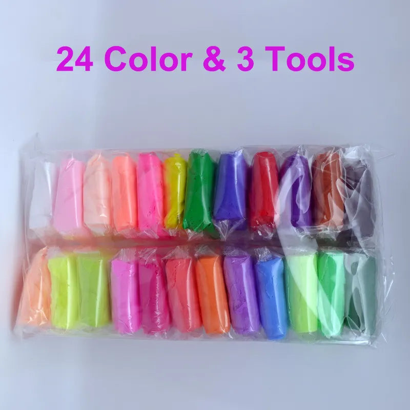 Air Dry Plasticine Modeling Clay Educational 5D Toy