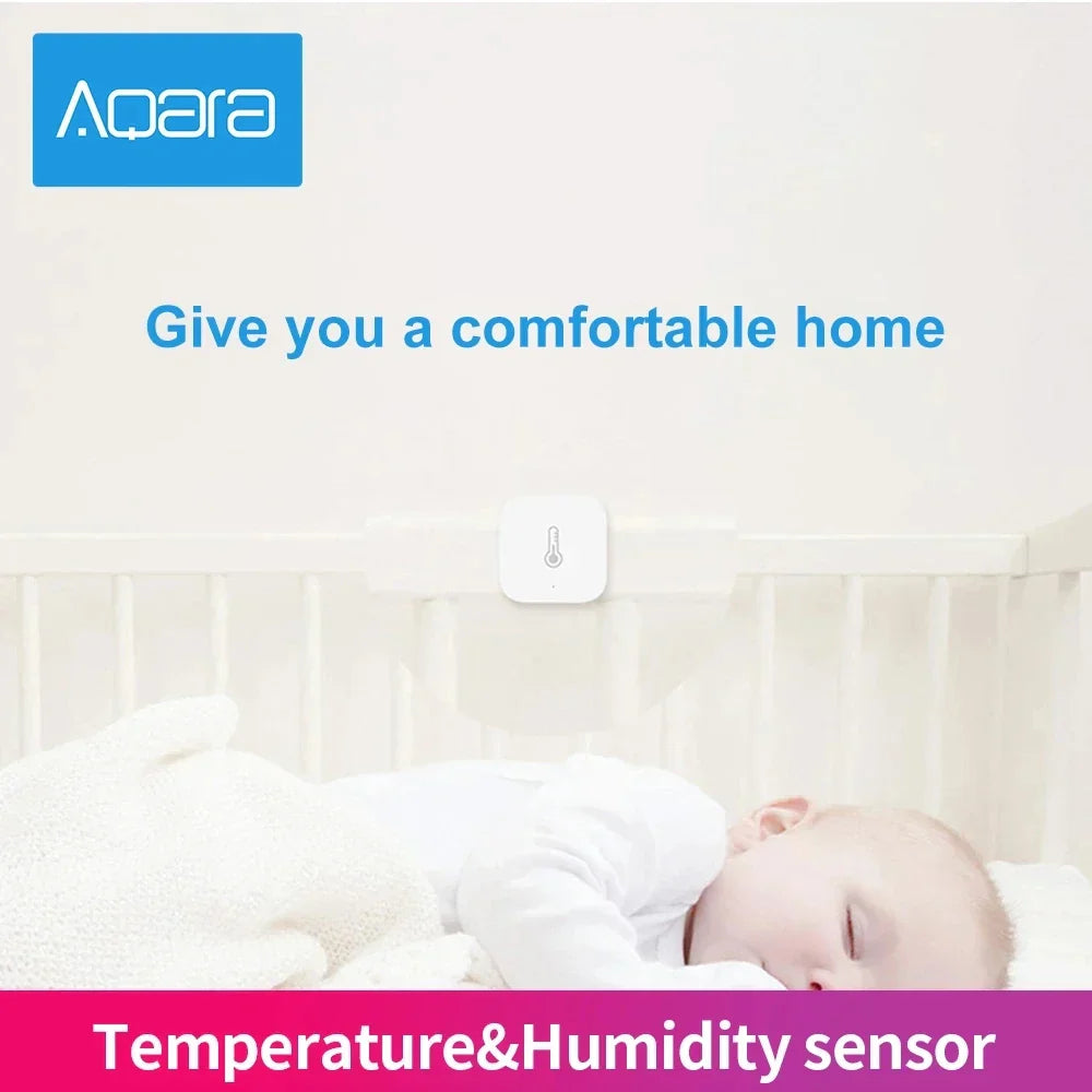 Aqara Temperature Sensor Smart Air Pressure Humidity Environment