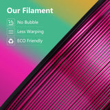 Newest 1KG Tricolor Silk PLA Filament 3D Printer