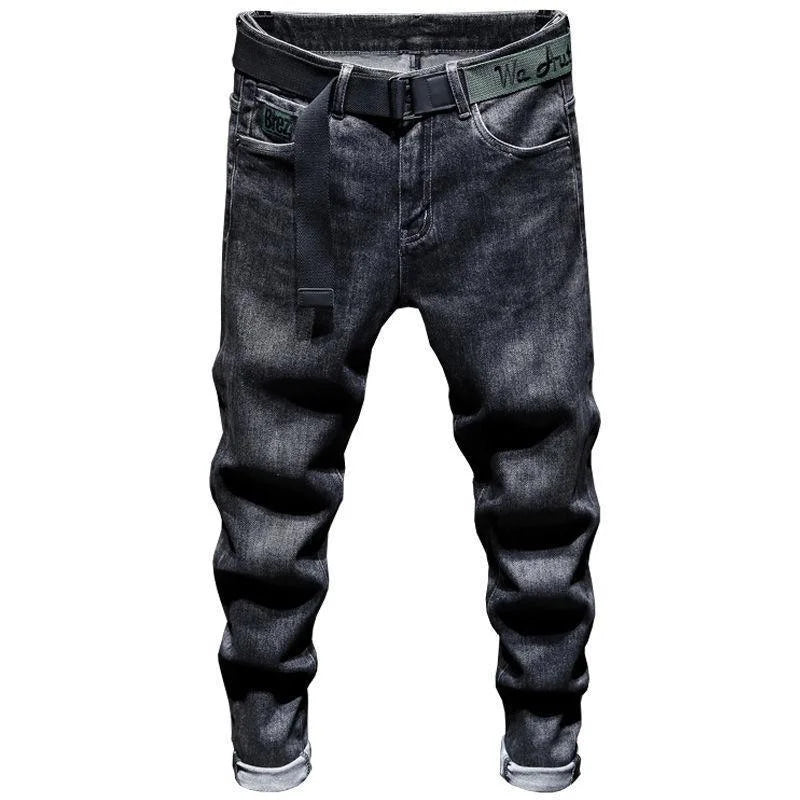 Winter Trousers for Men Skinny Y2k Designer Brushed