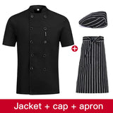 3 colors high quality Double breasted Chef uniform