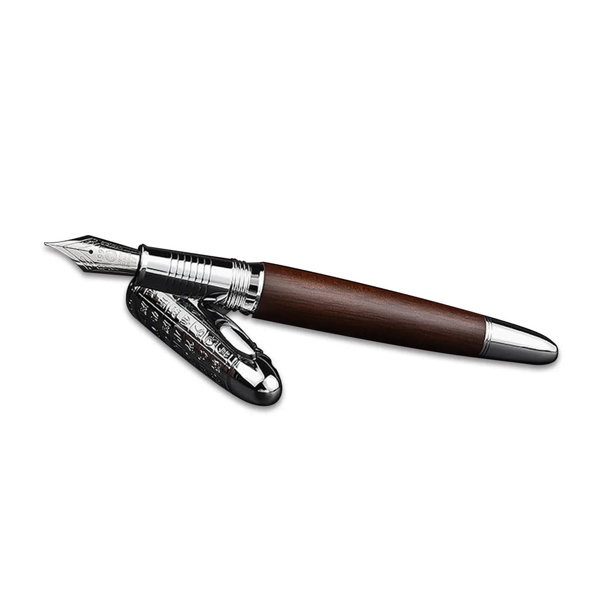Hongdian 6016 Fountain Pen Beautiful Natural Wood Retro